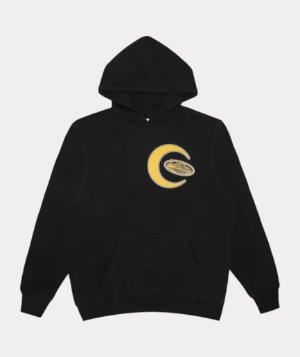 Corteiz Crescent Black Hoodie