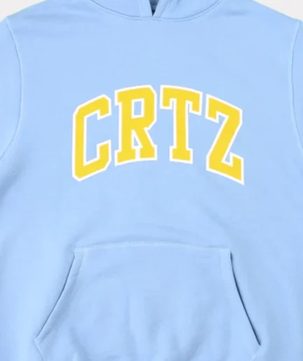 Corteiz Dropout Hoodie Baby Blue