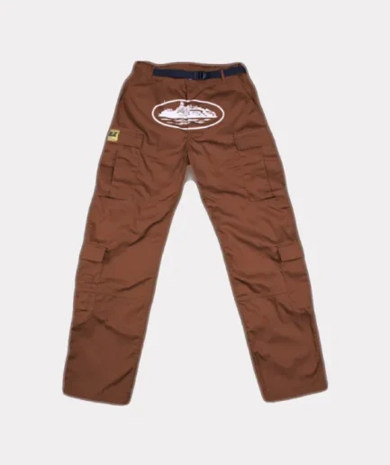 Corteiz Guerillaz* Cargo Pants Brown