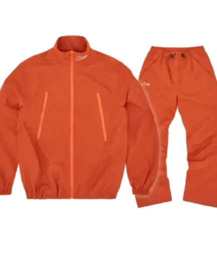 Corteiz Gutta Wasserdichter Tracksuit Burnt Orange