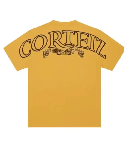 Corteiz Latest Royale T-Shirt Mustard