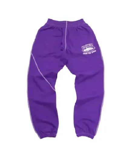 Corteiz Latest Superior Sweatpants Purple