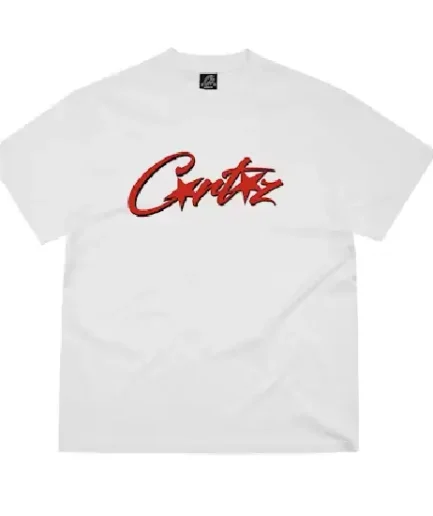 Corteiz OG Allstarz Tee White And Red