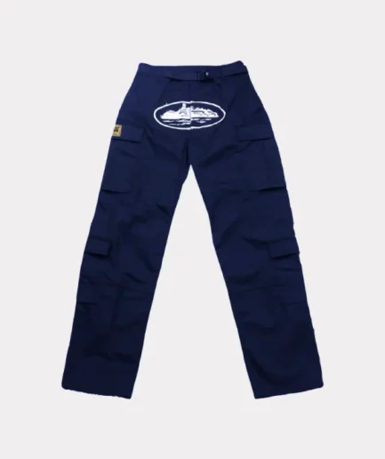 Latest Corteiz Guerillaz Cargo Pants Navy