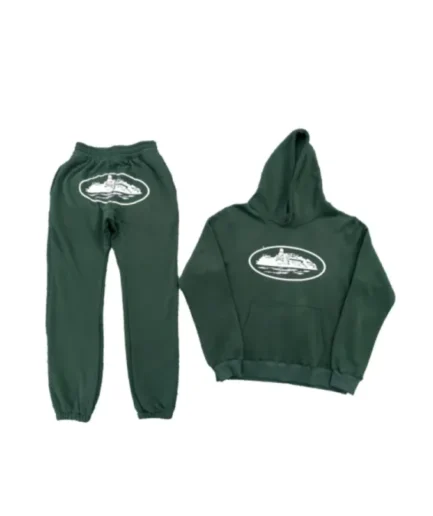 New Corteiz Pine Tracksuit – Green