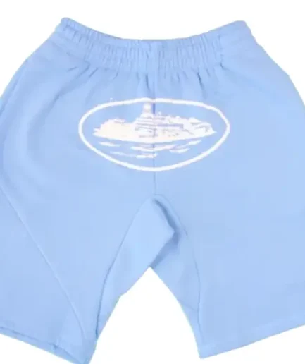 Corteiz Alcatraz Shorts Baby Blue