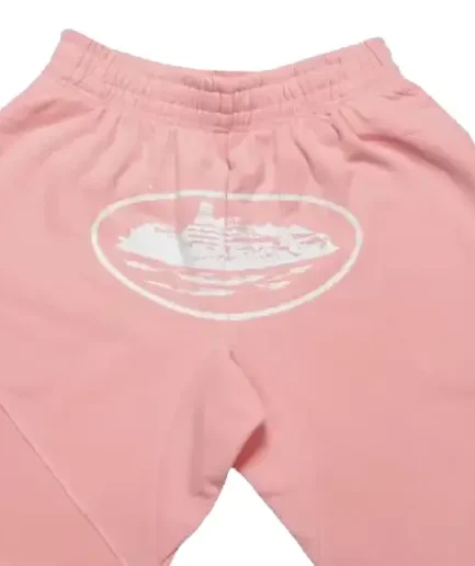 Corteiz Alcatraz Shorts Baby Pink