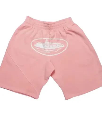 Corteiz Alcatraz Shorts Baby Pink