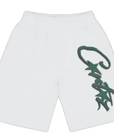 Corteiz Allstarz Shorts White/Green