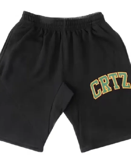 Corteiz Dropout Shorts Black