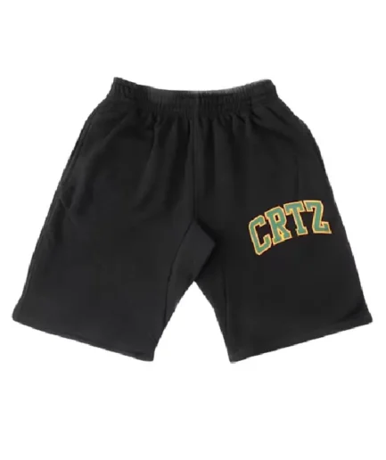 Corteiz Dropout Shorts Black