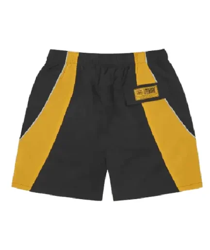 Corteiz Spring Shorts Black/Yellow