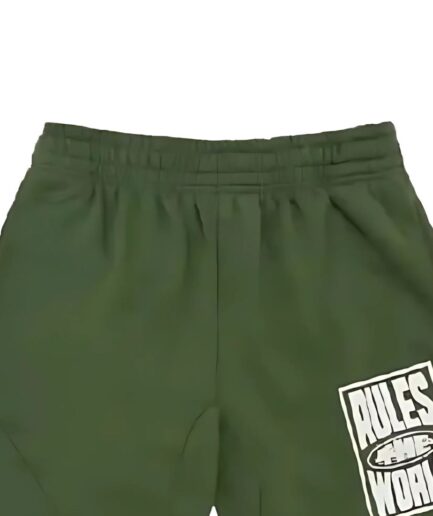 Corteiz RTW Shorts Forest Green